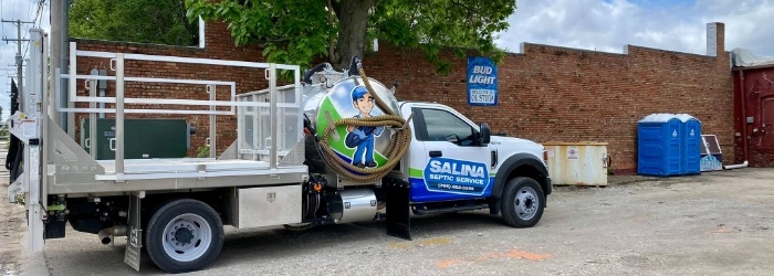 salina septic company truck